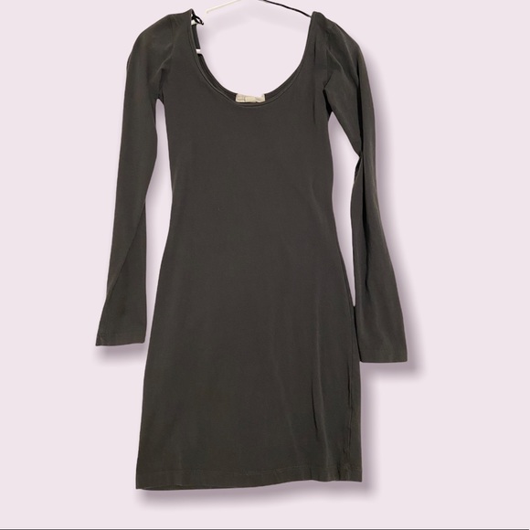 Grey long sleeve dress - Picture 4 of 7